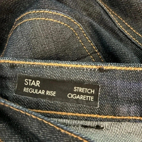 Buffalo by David Britton womens  jeans Star regular rise stretch cigarette dark - Picture 7 of 7